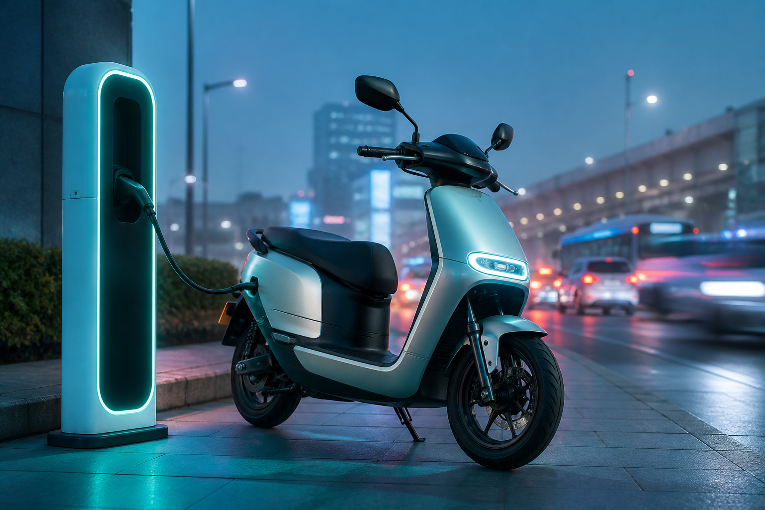 EV trading depends arsenic overmuch connected infrastructure, argumentation and spot arsenic connected the scooter itself.