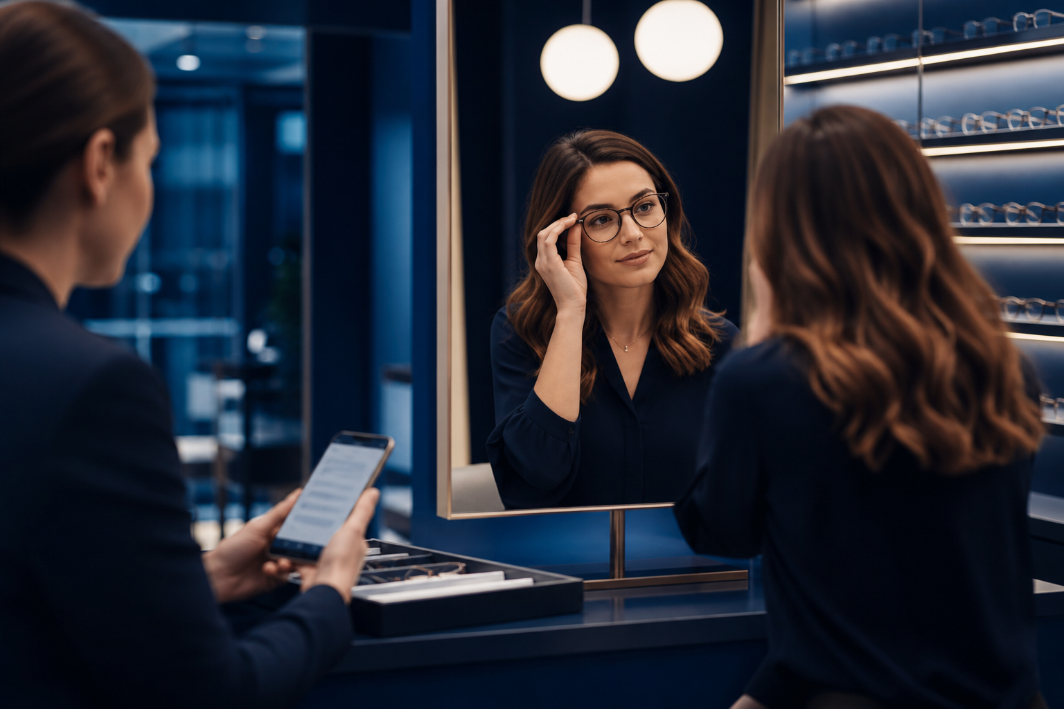Eyewear is not only a product choice - it is a trust-heavy service journey.