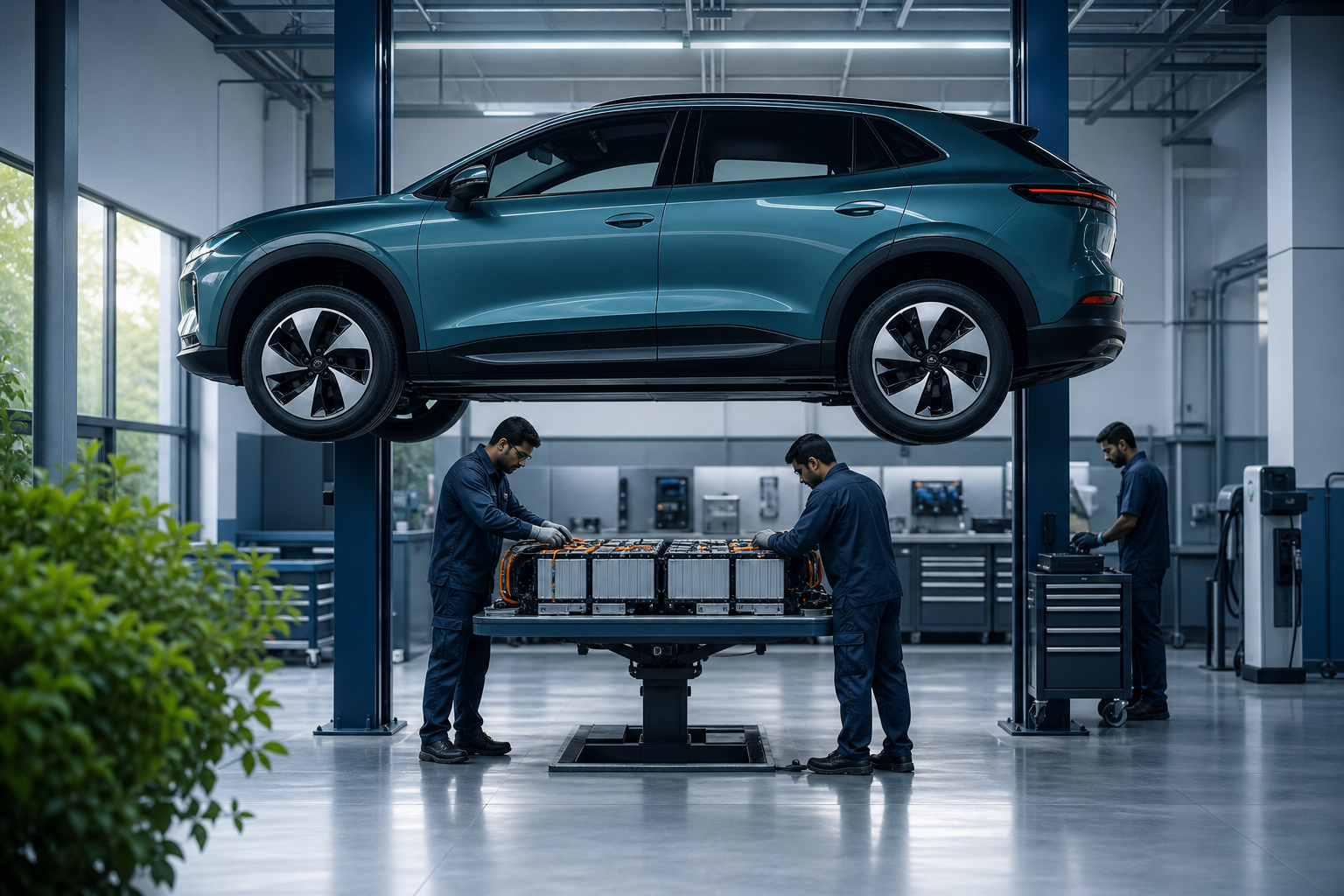 EV supply chains make operations visible because the product architecture itself has changed.