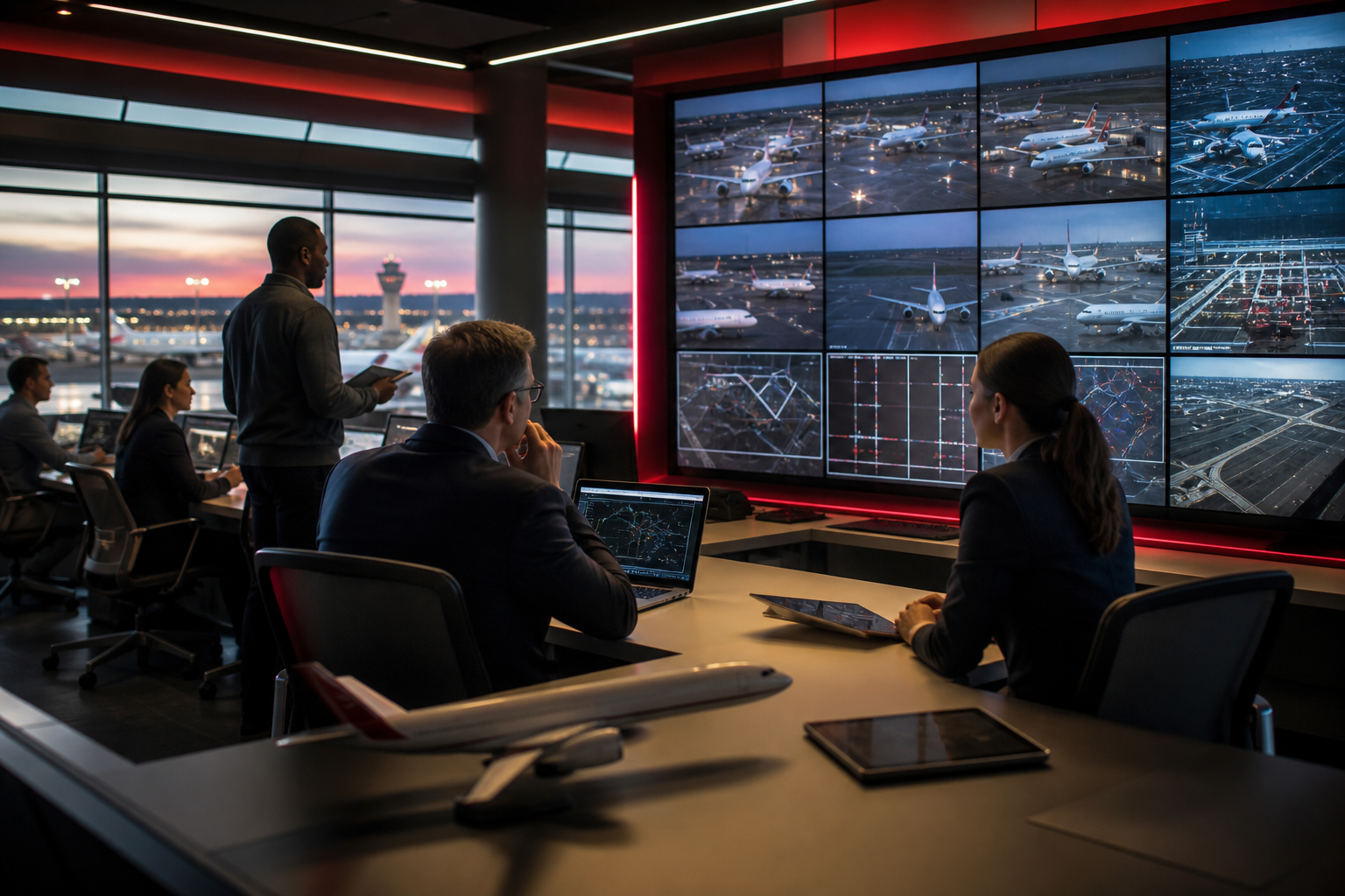 Large transformations need a control tower - but the airline must still fly the plane.