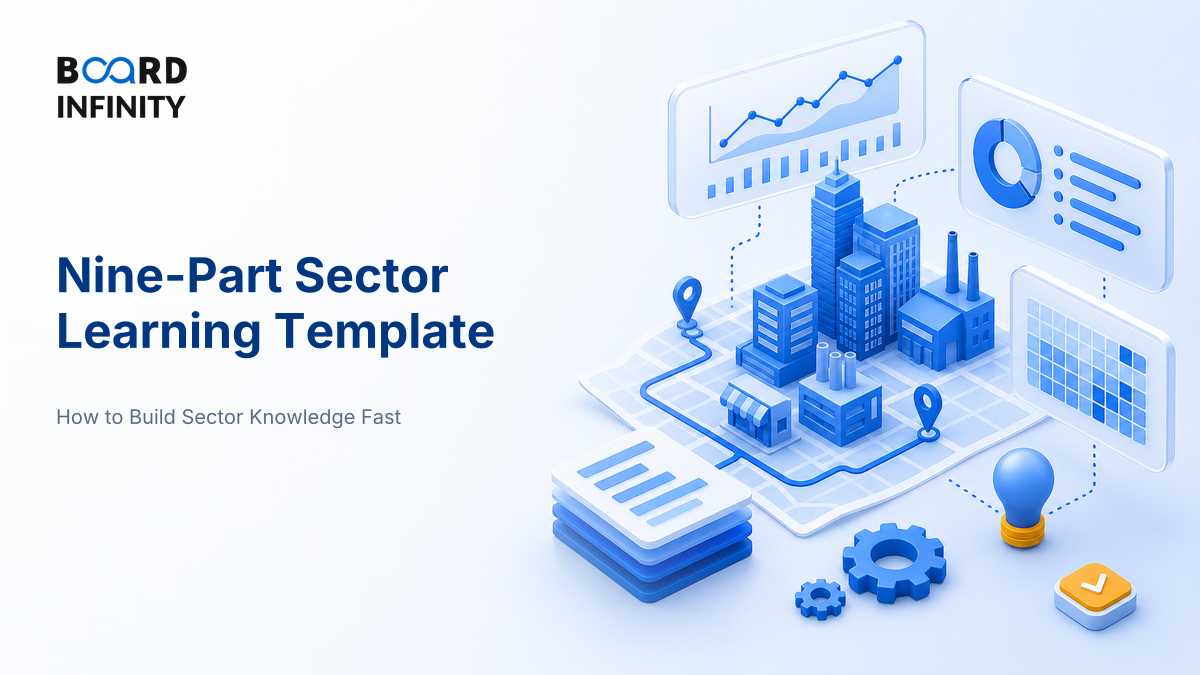 The Nine-Part Template for Learning Any Sector