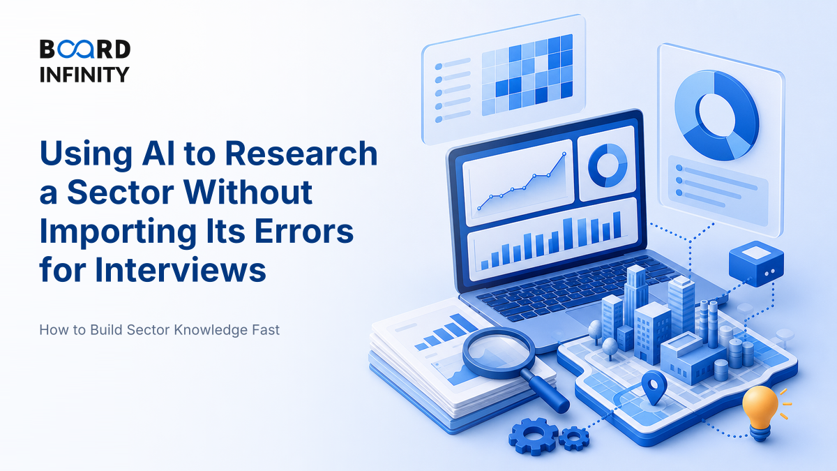 Using AI to Research a Sector Without Importing Its Errors