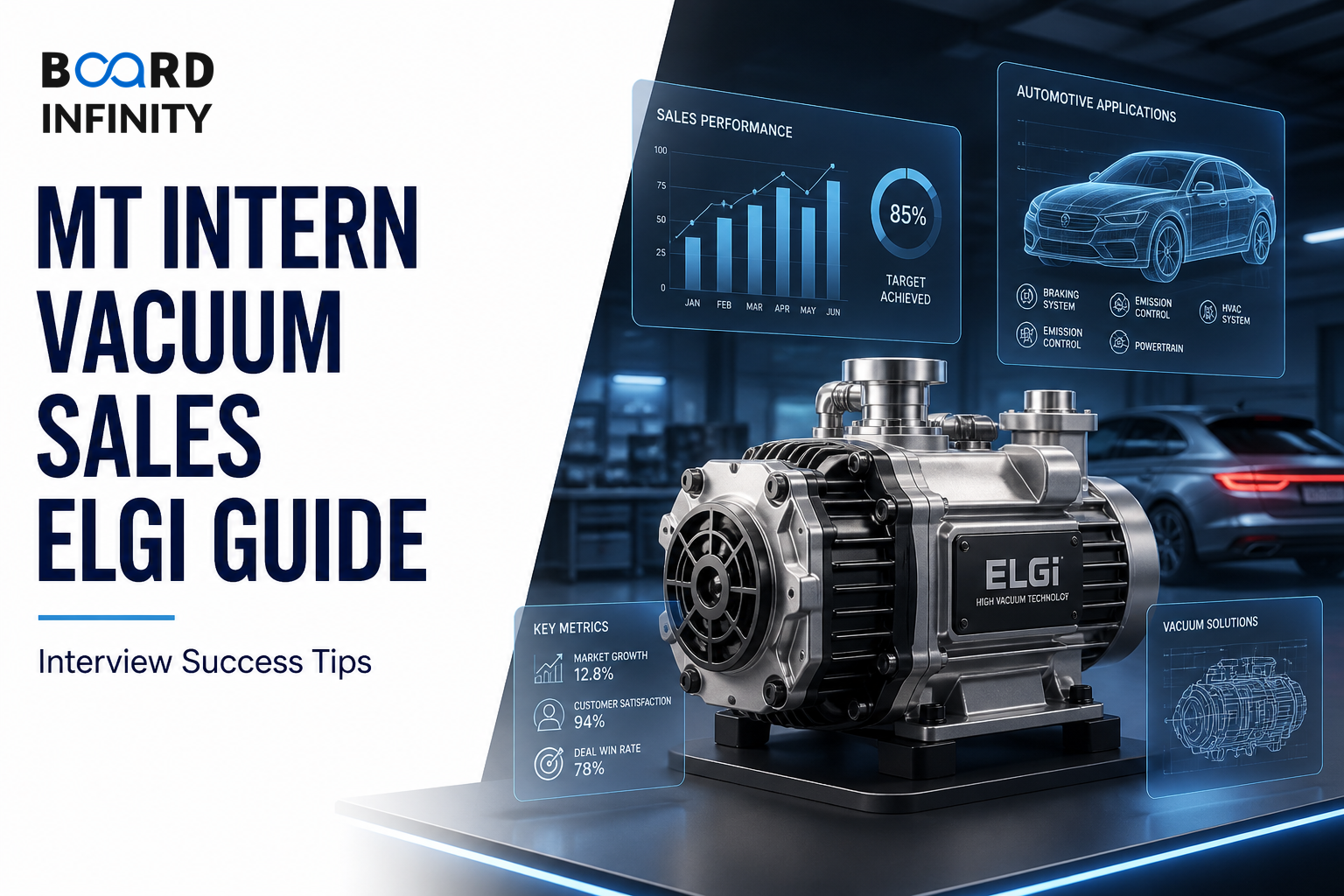 ELGi Equipments: MT Intern Vacuum Sales Interview Guide