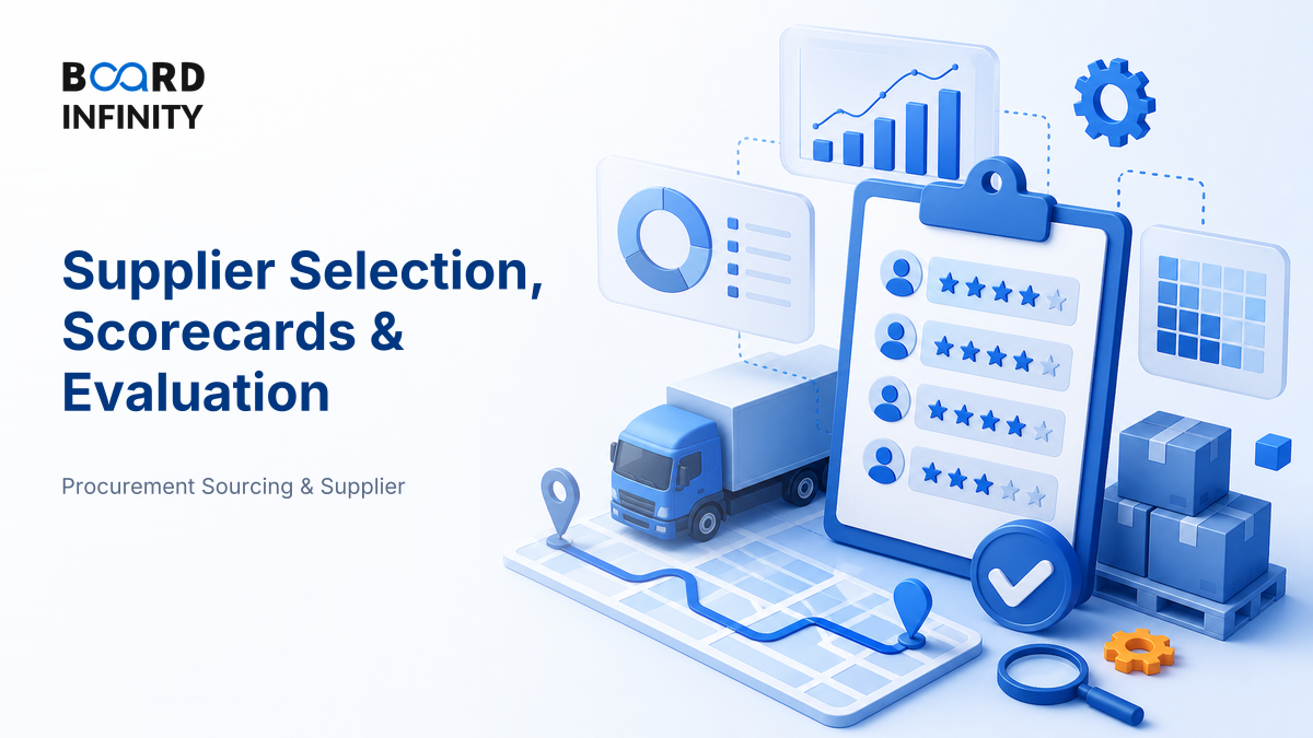 Supplier Selection, Scorecards & Evaluation - Interview-Ready Framework for Choosing the Right Supplier