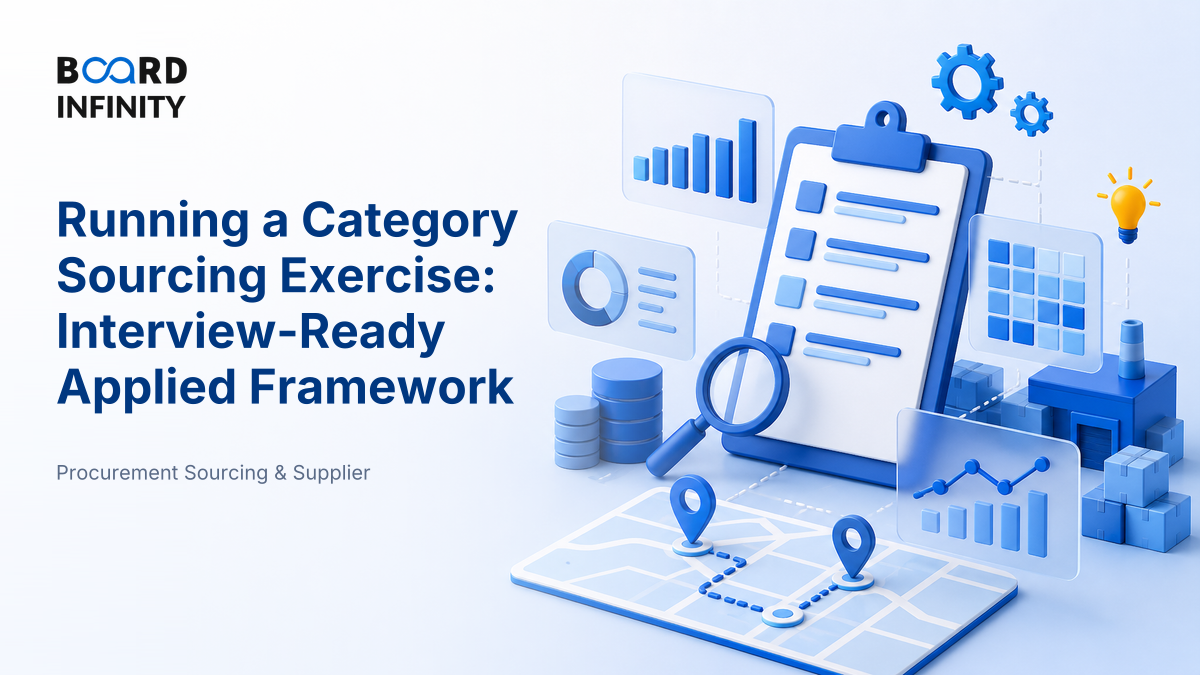 Applied: Running a Category Sourcing Exercise