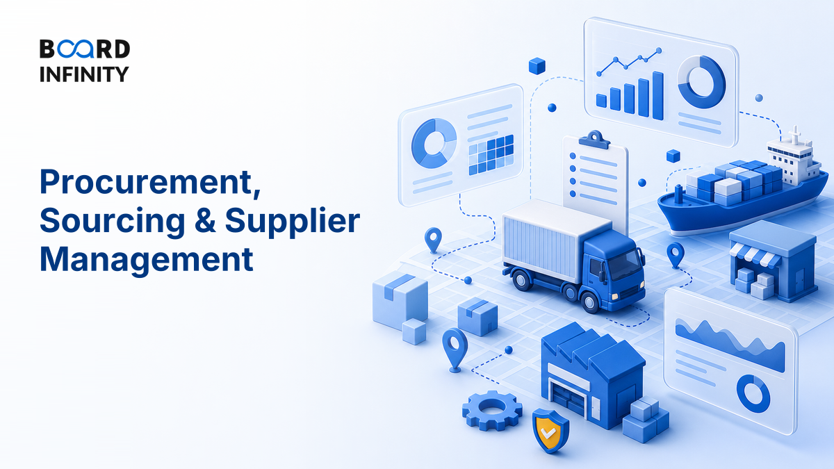 Procurement, Sourcing & Supplier Management