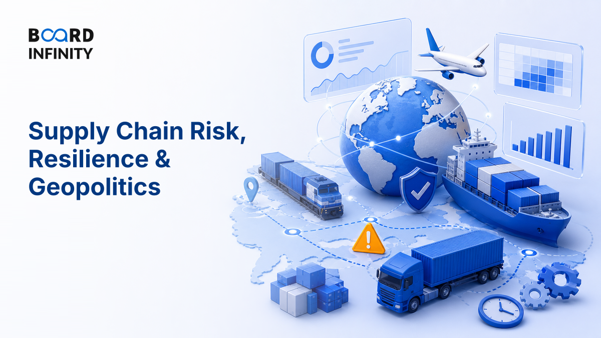 Supply Chain Risk, Resilience & Geopolitics
