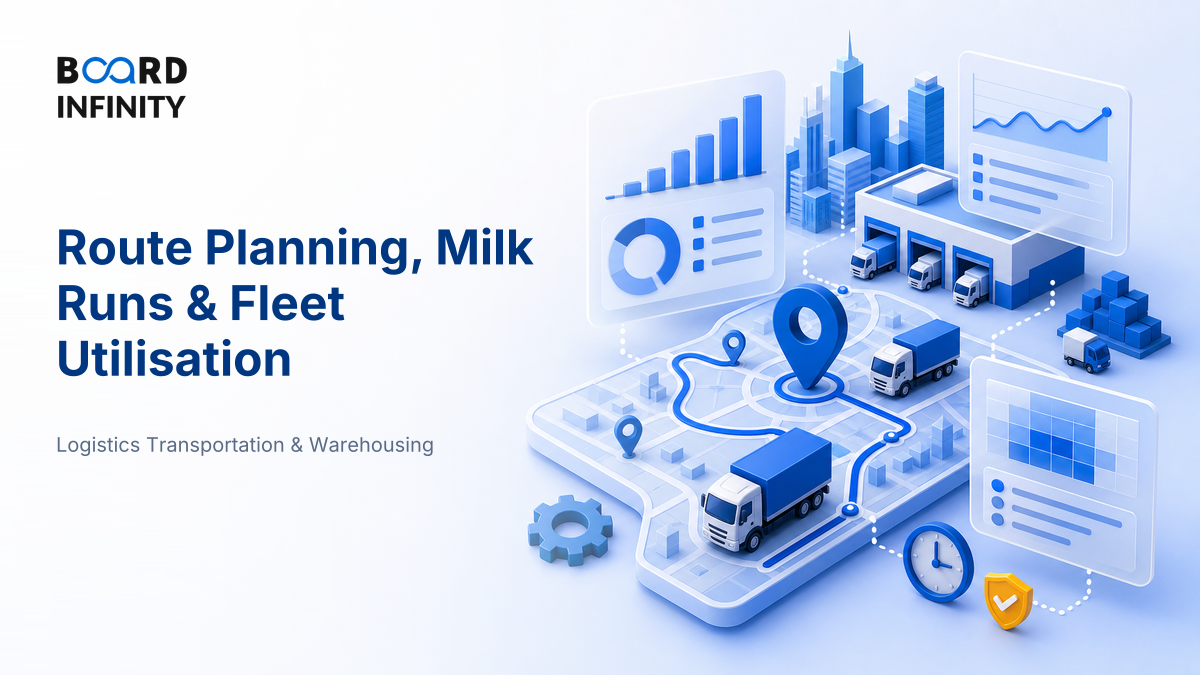 Route Planning, Milk Runs & Fleet Utilisation