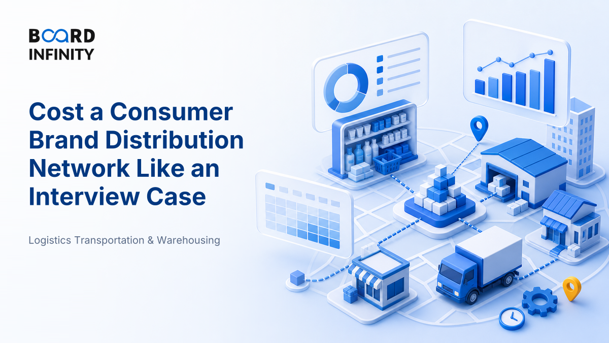 Cost a Consumer Brand Distribution Network Like an Interview Case