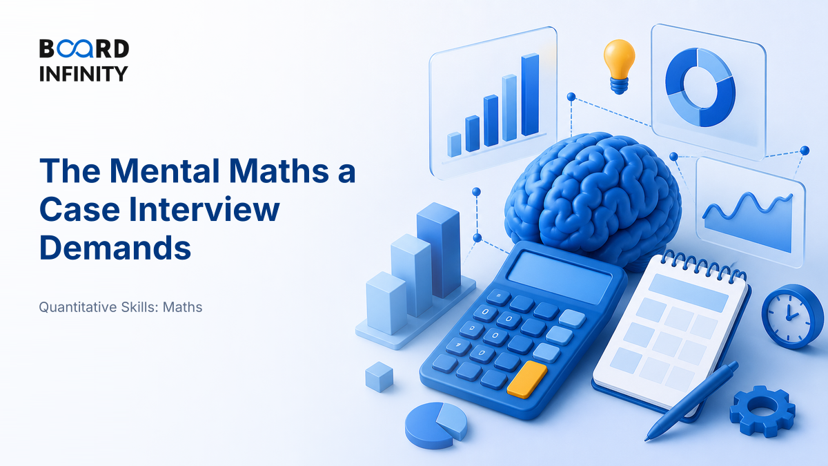 The Mental Maths a Case Interview Demands: Fast, Clean, Confident Calculations