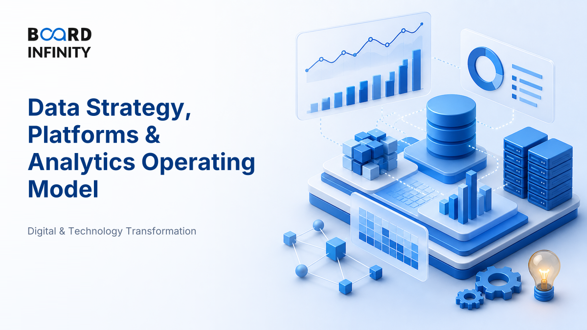 Data Strategy, Platforms & Analytics Operating Model: Interview-Ready Framework