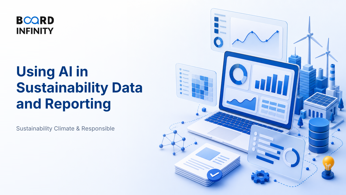 Using AI in Sustainability Data and Reporting