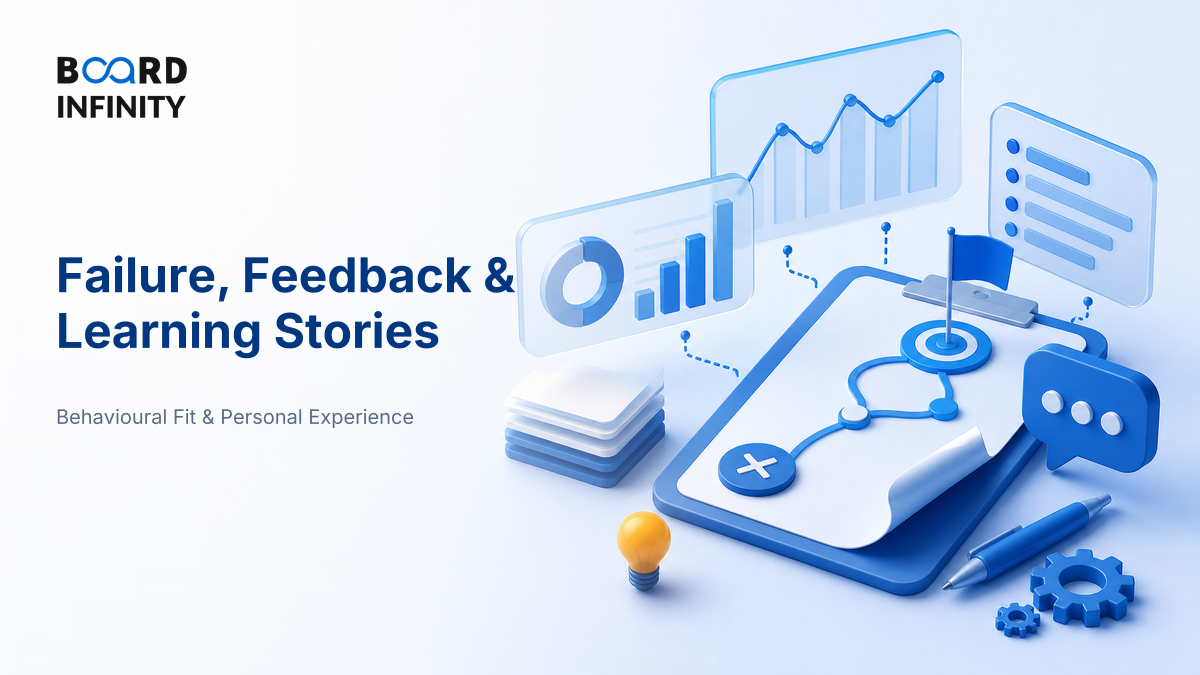 Failure, Feedback & Learning Stories