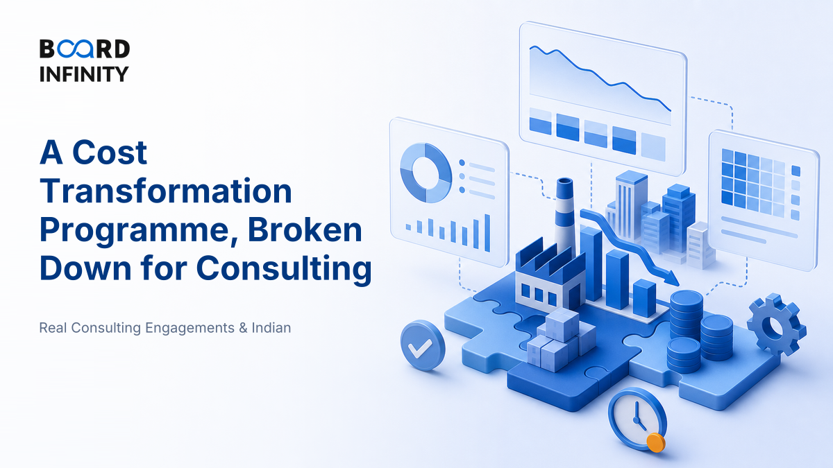 A Cost Transformation Programme, Broken Down