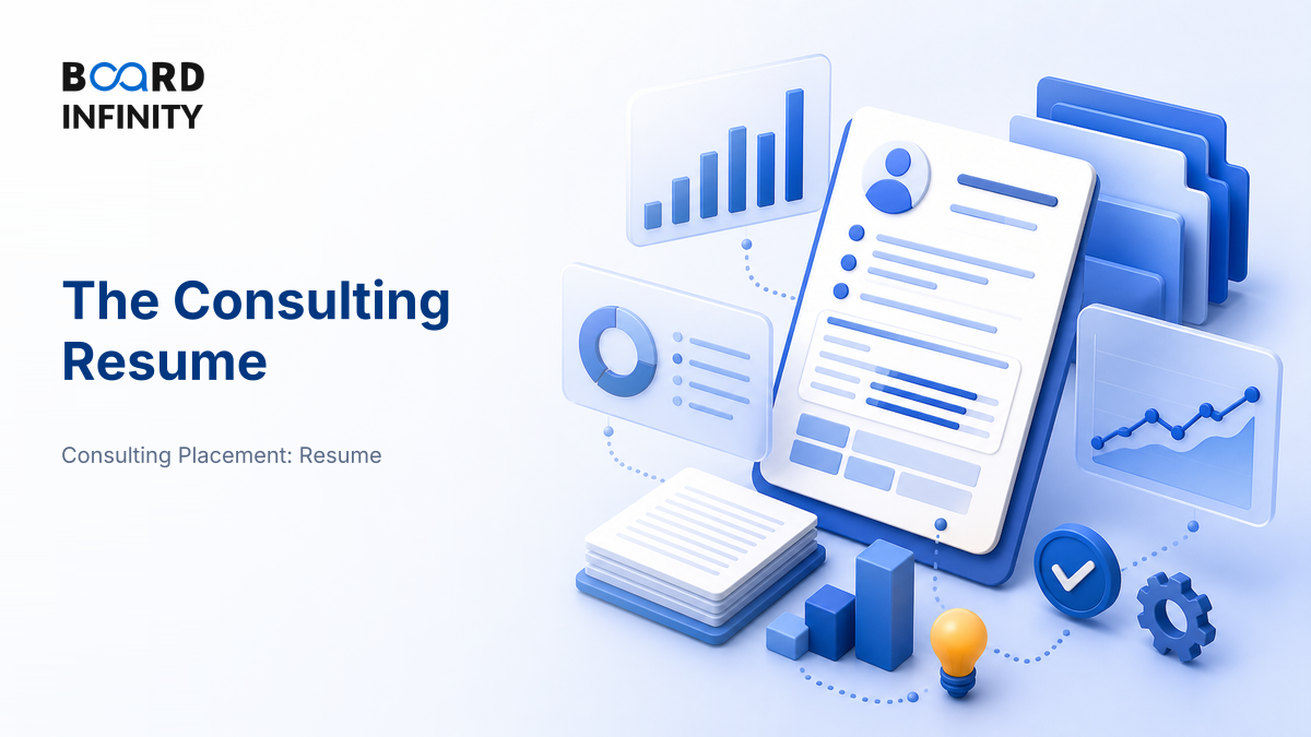 The Consulting Resume: One Page, Impact First