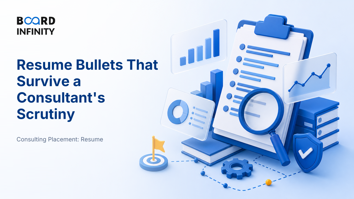 Resume Bullets That Survive a Consultant's Scrutiny