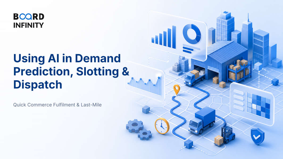 Using AI in Demand Prediction, Slotting & Dispatch