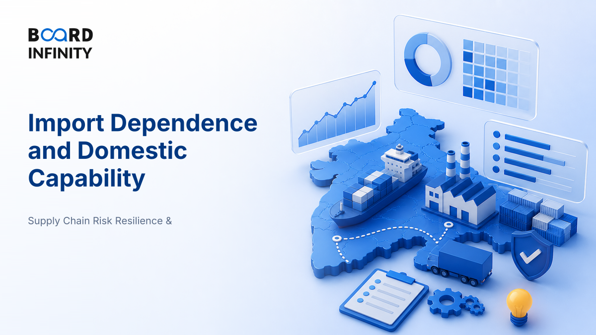 Import Dependence and Building Domestic Capability