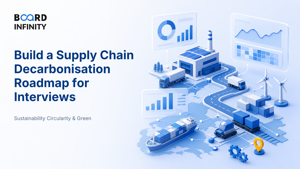 Applied: Building a Decarbonisation Roadmap for a Supply Chain