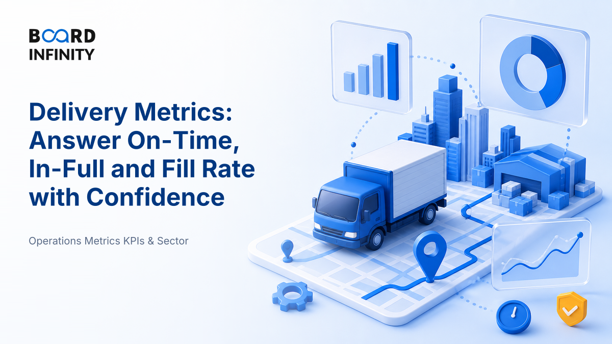 Delivery Metrics: On-Time, In-Full & Fill Rate
