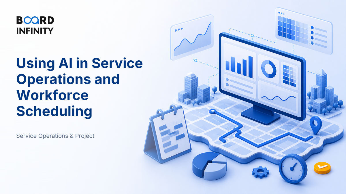 Using AI in Service Operations and Workforce Scheduling