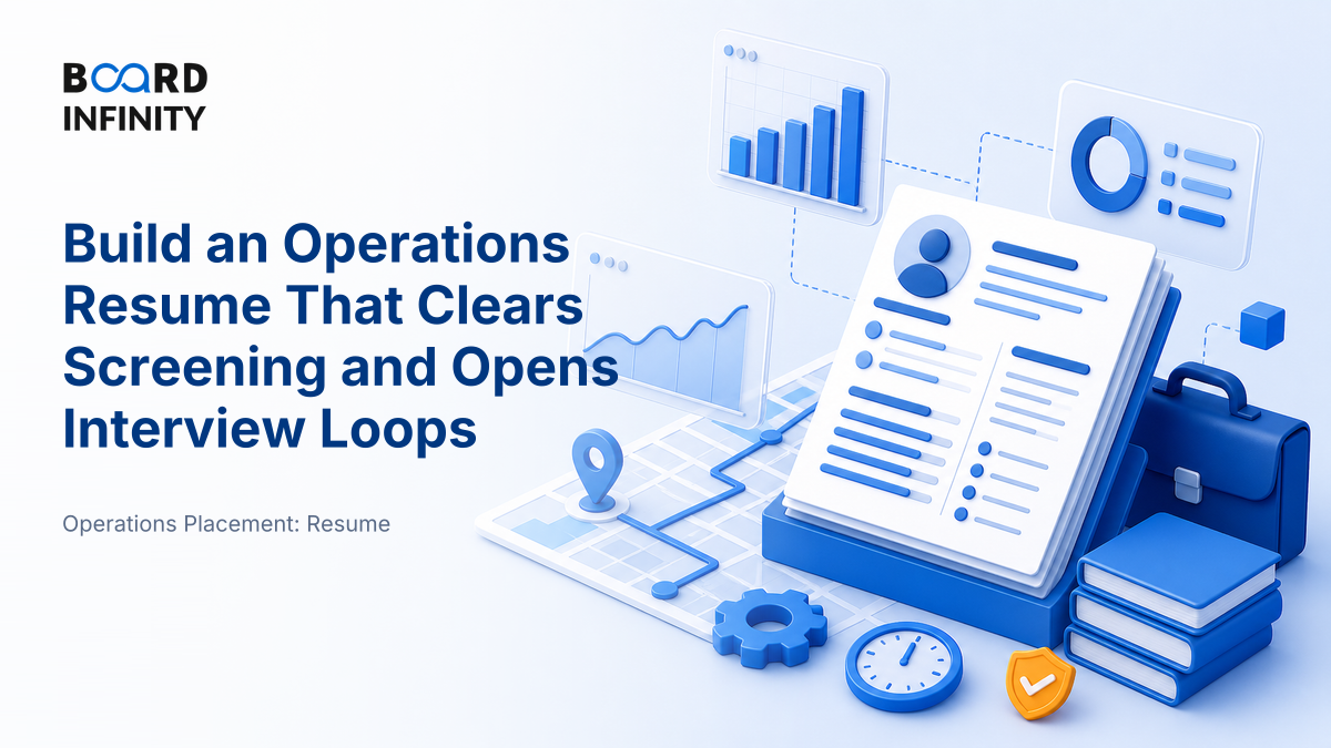 Build an Operations Resume That Clears Screening and Opens Interview Loops