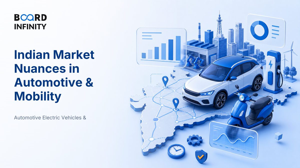 Indian Market Nuances in Automotive & Mobility