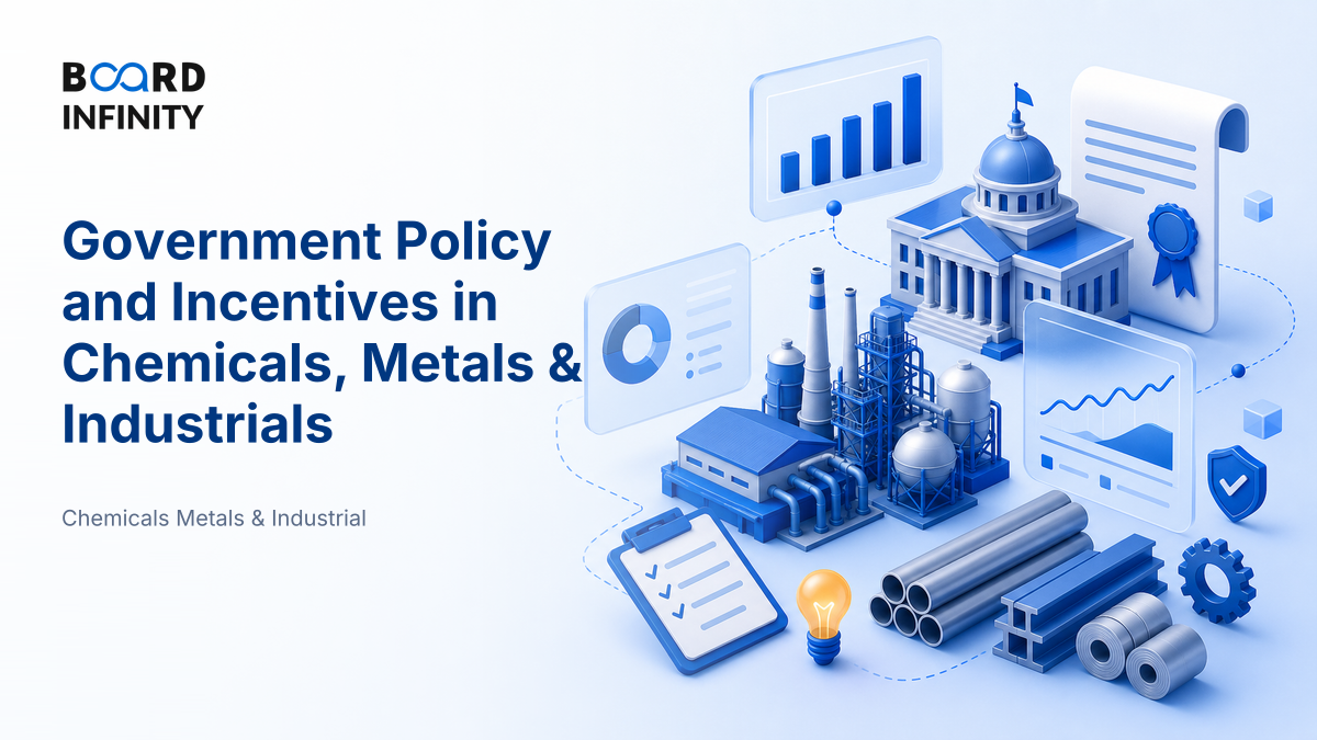 Government Policy and Incentives Shaping Chemicals, Metals & Industrials