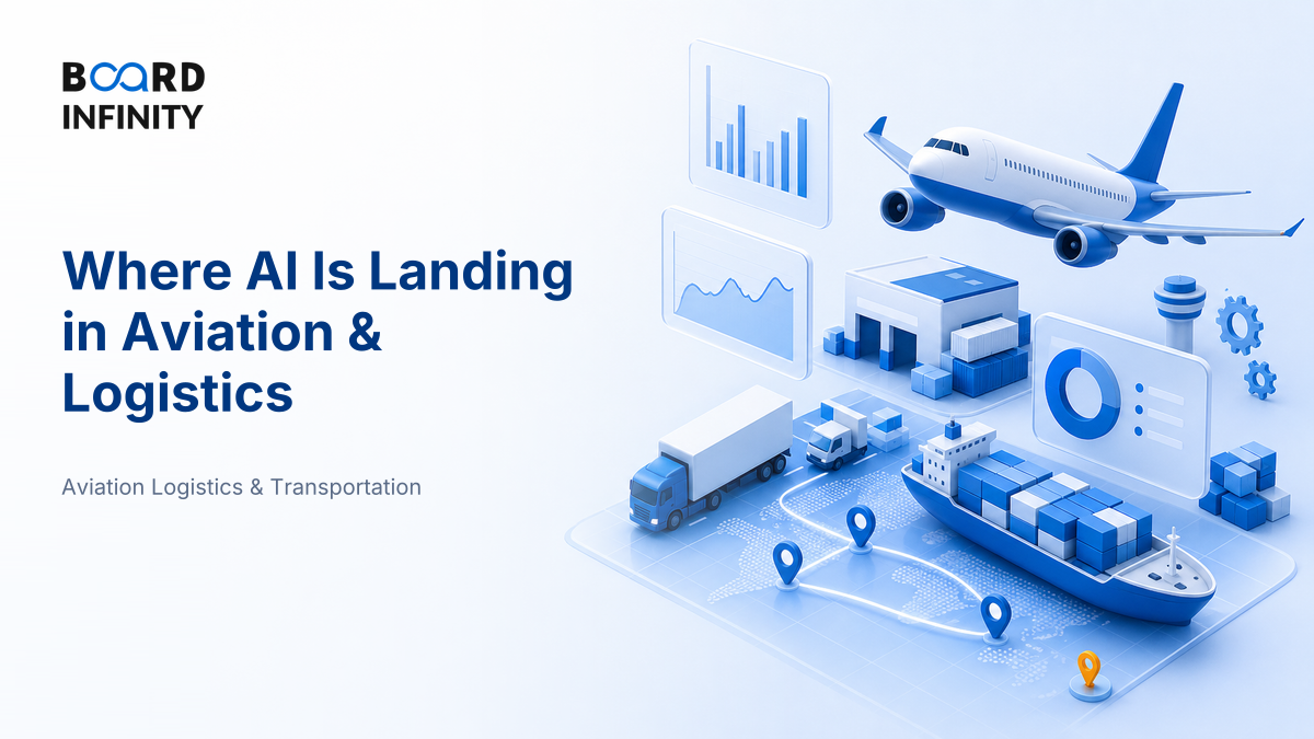 Where AI Is Landing in Aviation & Logistics