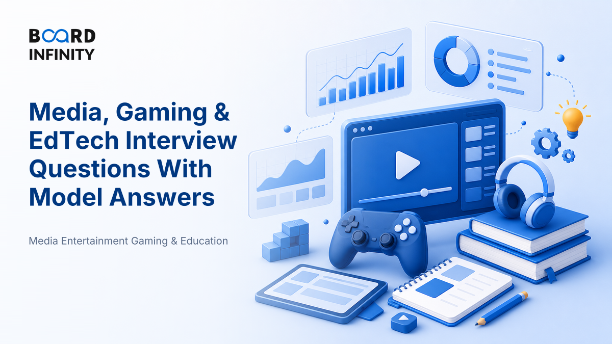 Media, Gaming & Education Technology Interview Questions With Model Answers