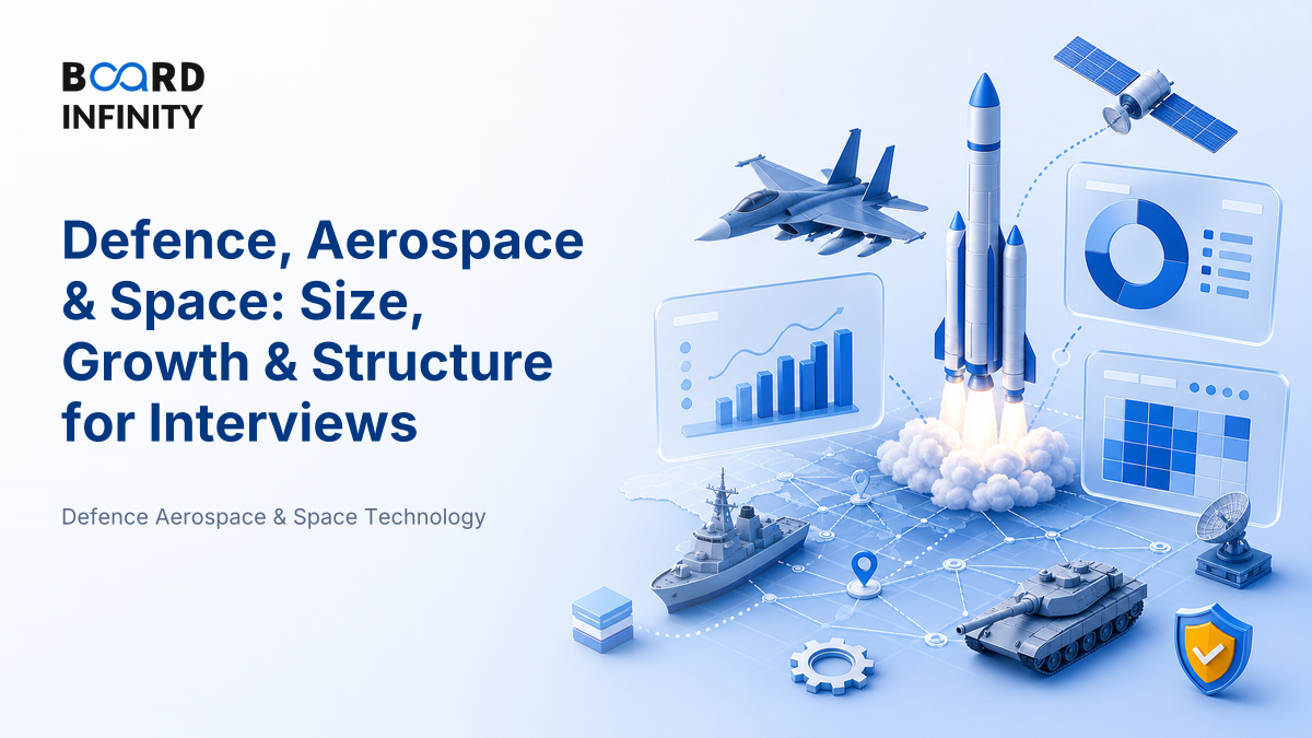 Defence, Aerospace & Space at a Glance: Size, Growth & Structure