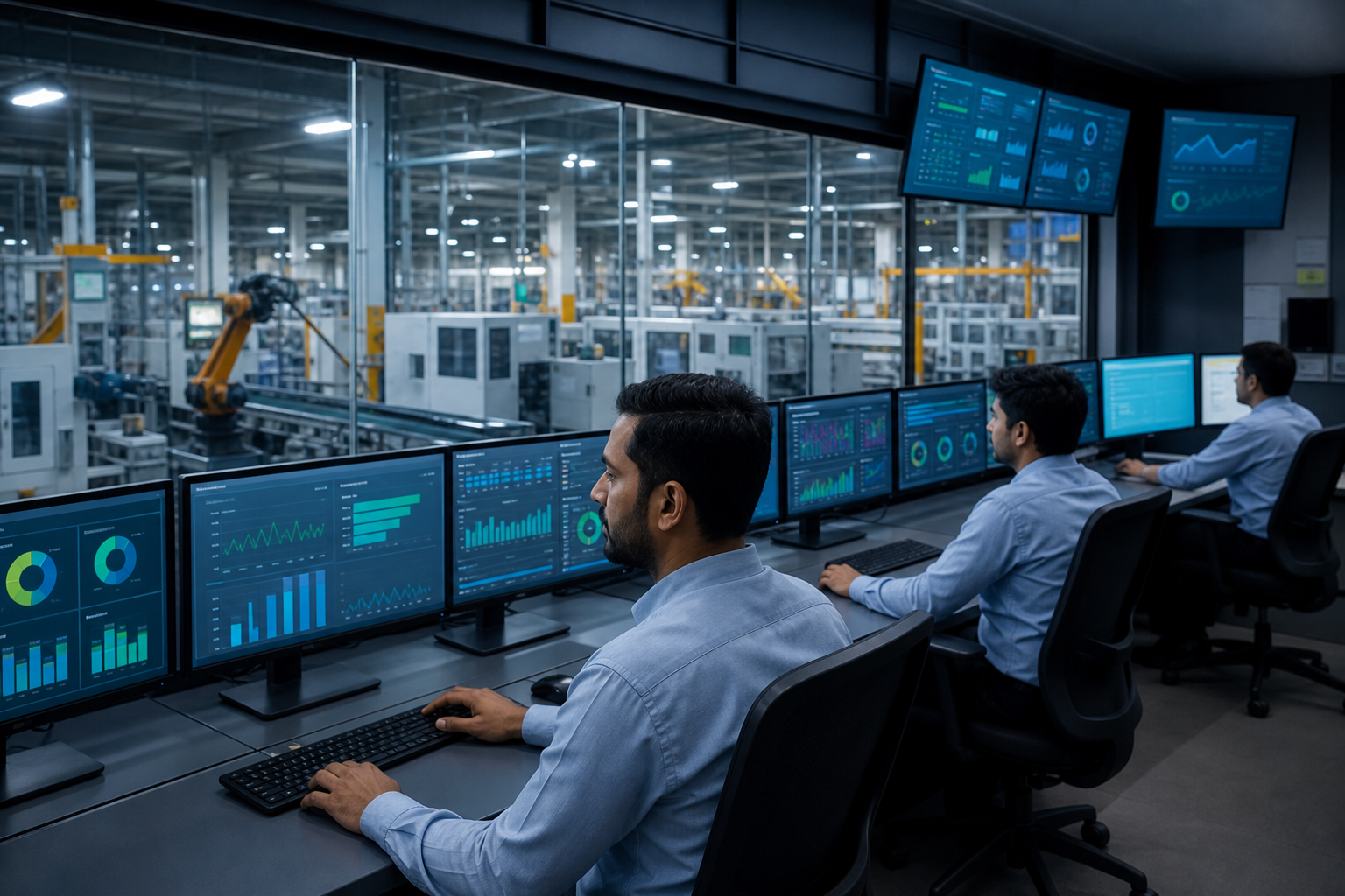 AI in operations becomes mighty whenever it reaches the shop floor, not whenever it stays inner a dashboard.