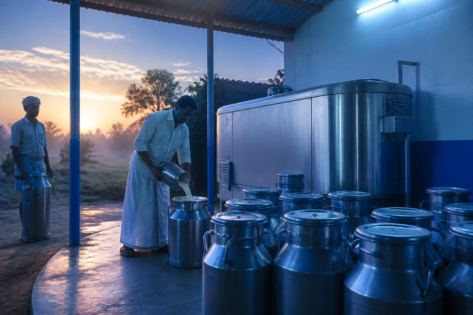 Dairy rewards the company that can protect freshness from farmer collection to consumer purchase.