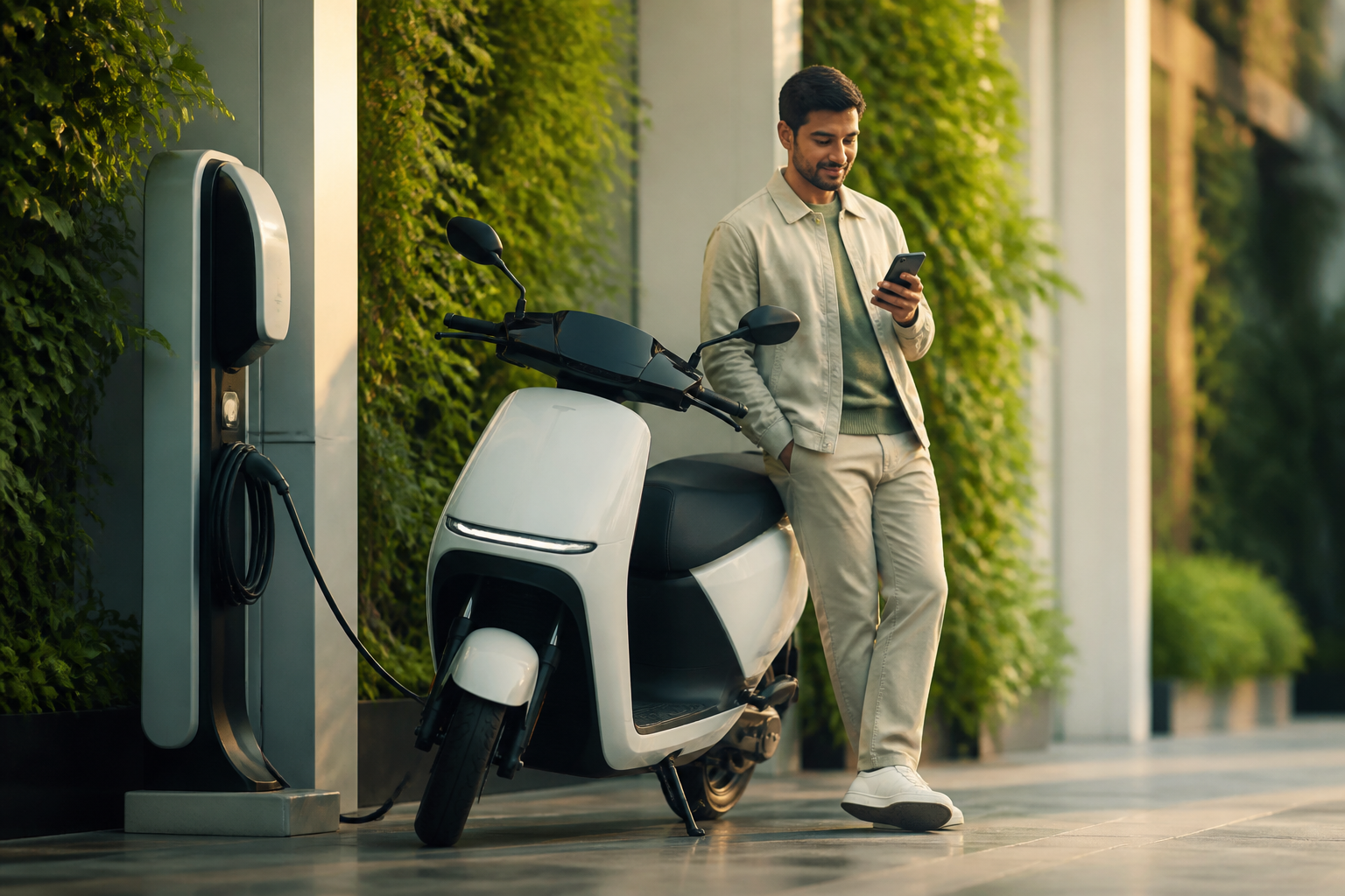 EV mobility is sold as confidence in the full ownership experience, not only as a vehicle.