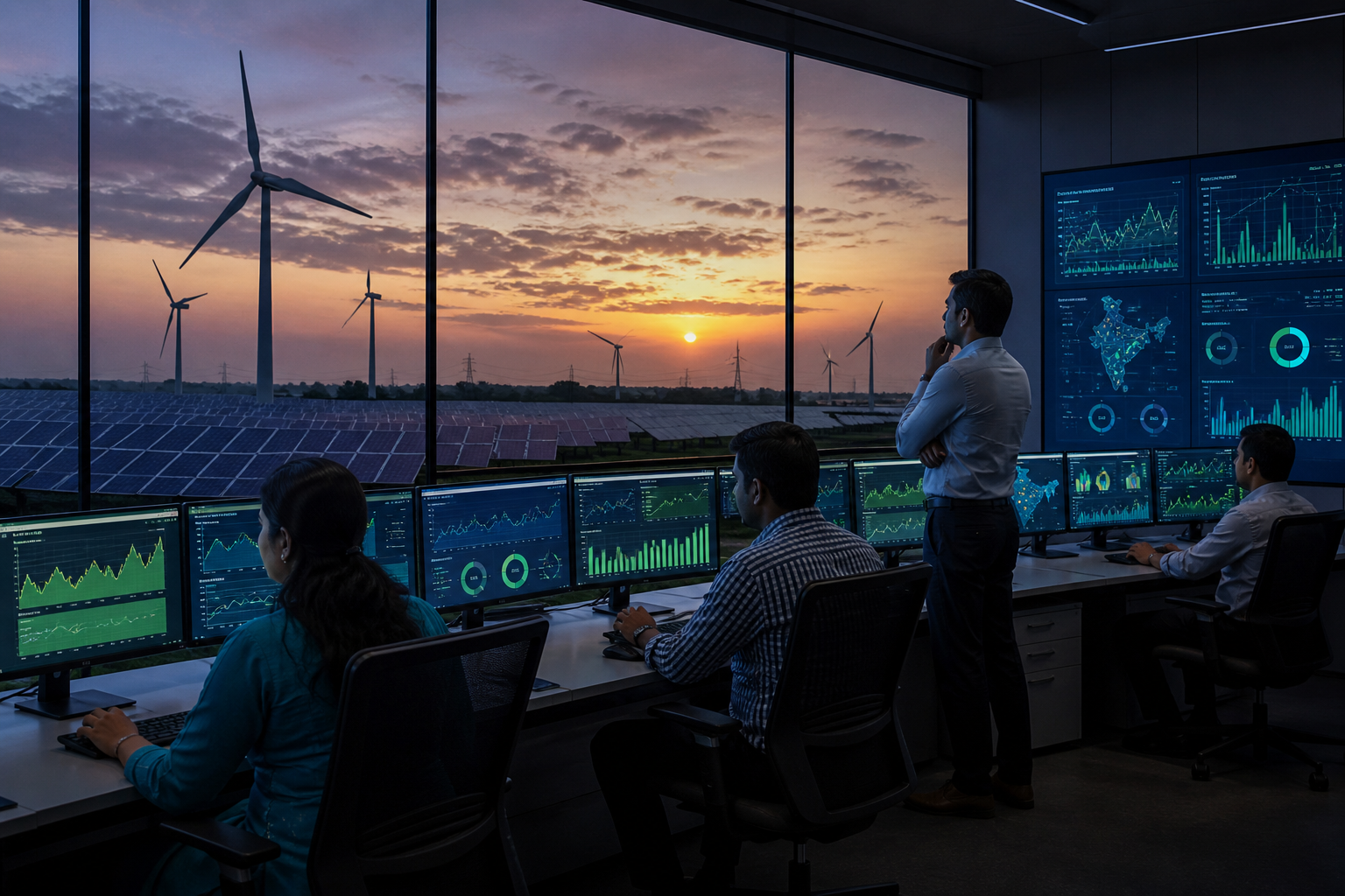 ReNew is a useful case because the real challenge is not only generating clean power - it is making that power reliable,