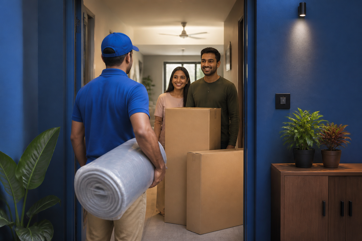 Bulky products create storage location apparent to the client through shipment cost, speed and damage risk.