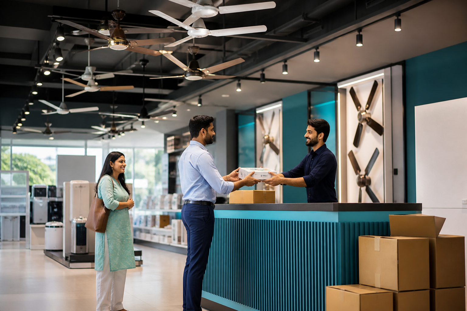 A bulky consumer-durable category makes allocation disbursal apparent through space, handling and assistance needs.