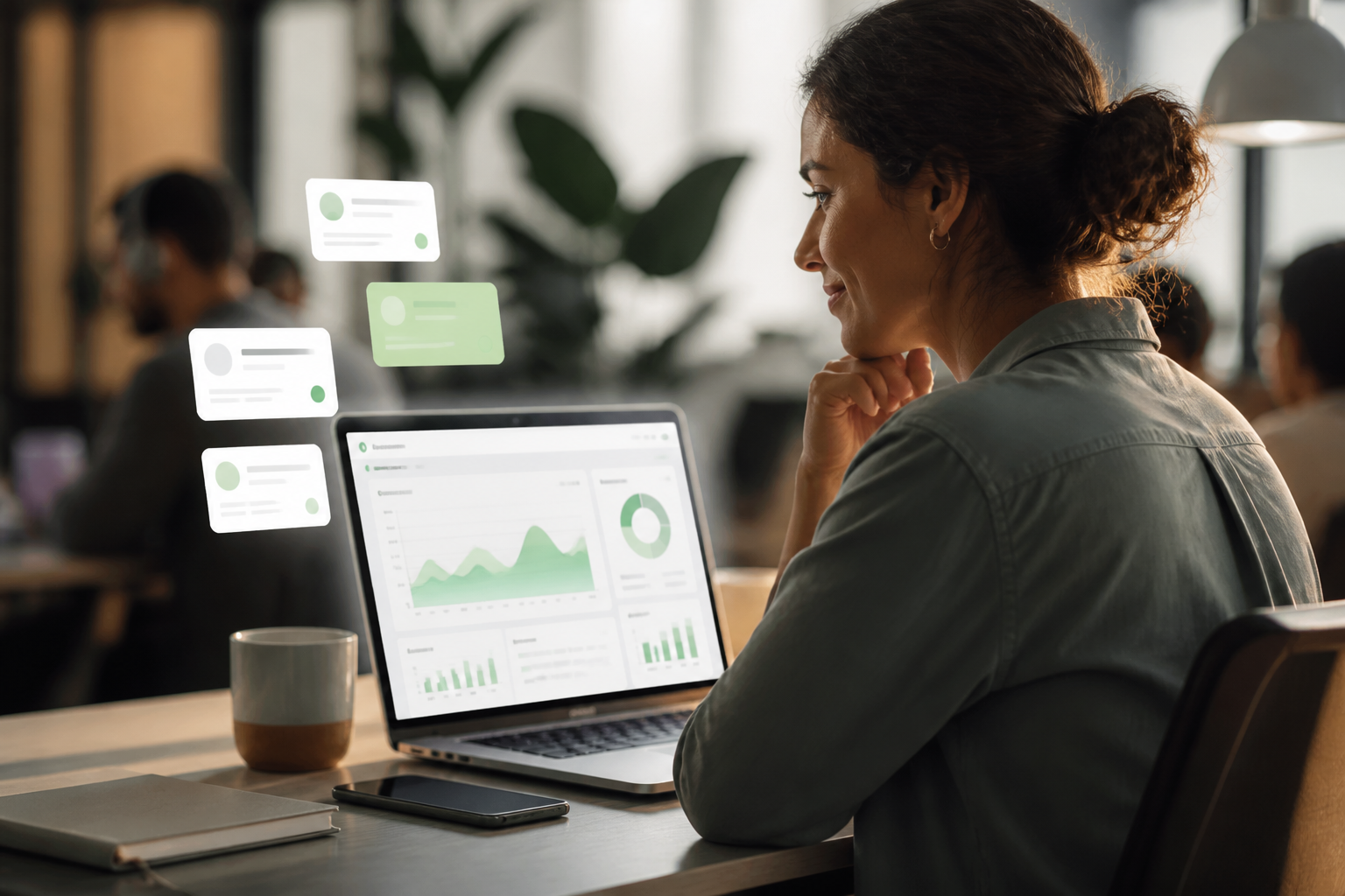 Freshworks makes the SaaS model memorable because the product keeps earning only when customers keep using it.