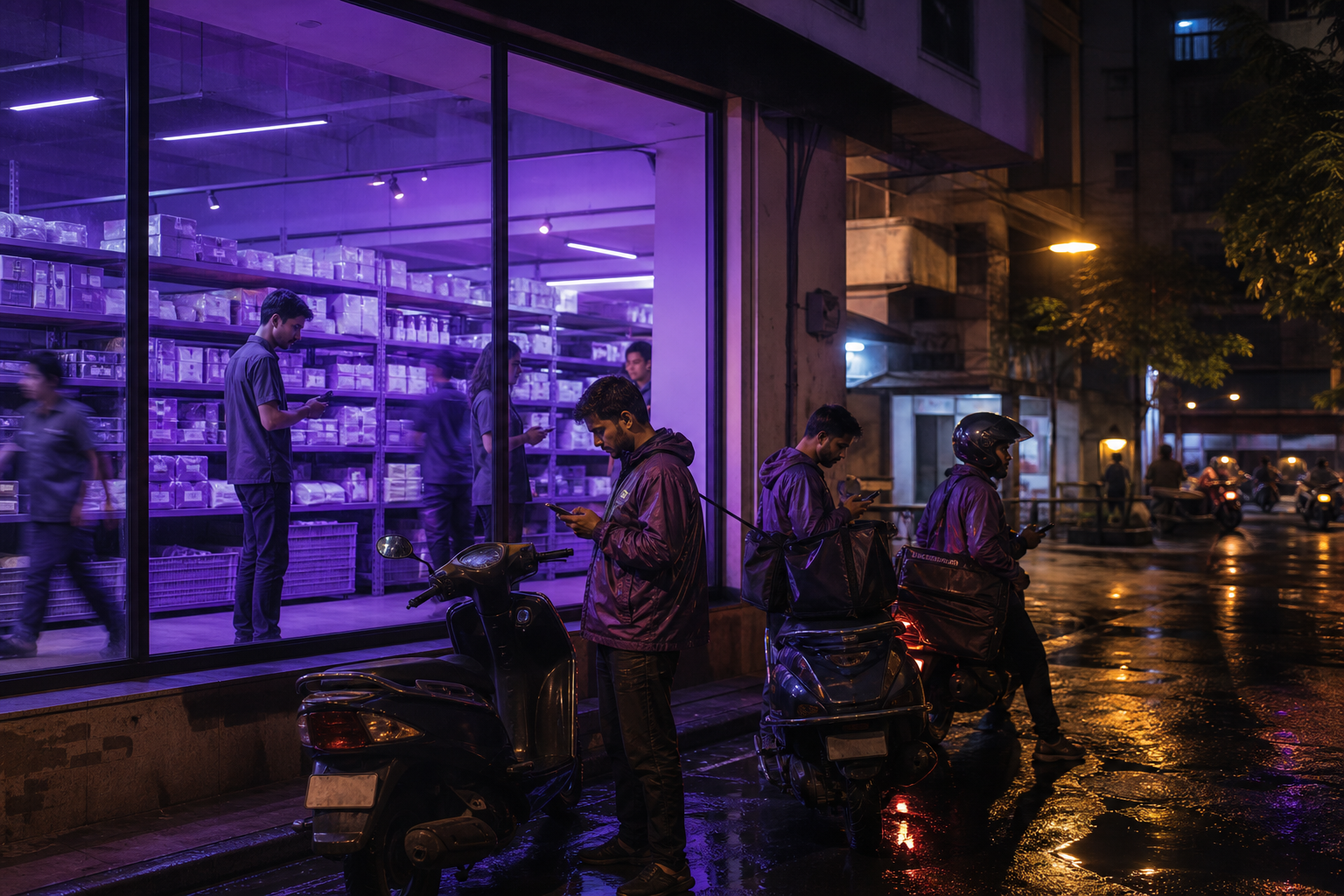 Quick commerce makes capacity visible because every extra minute of demand pressure shows up in delivery speed.