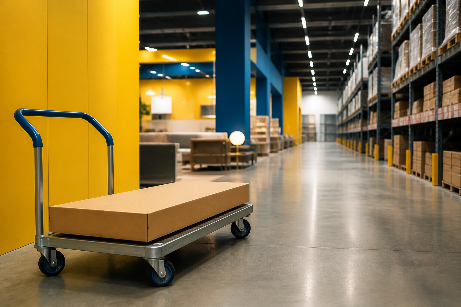 IKEA is memorable because the carbon footprint travels with the product, not just the store.