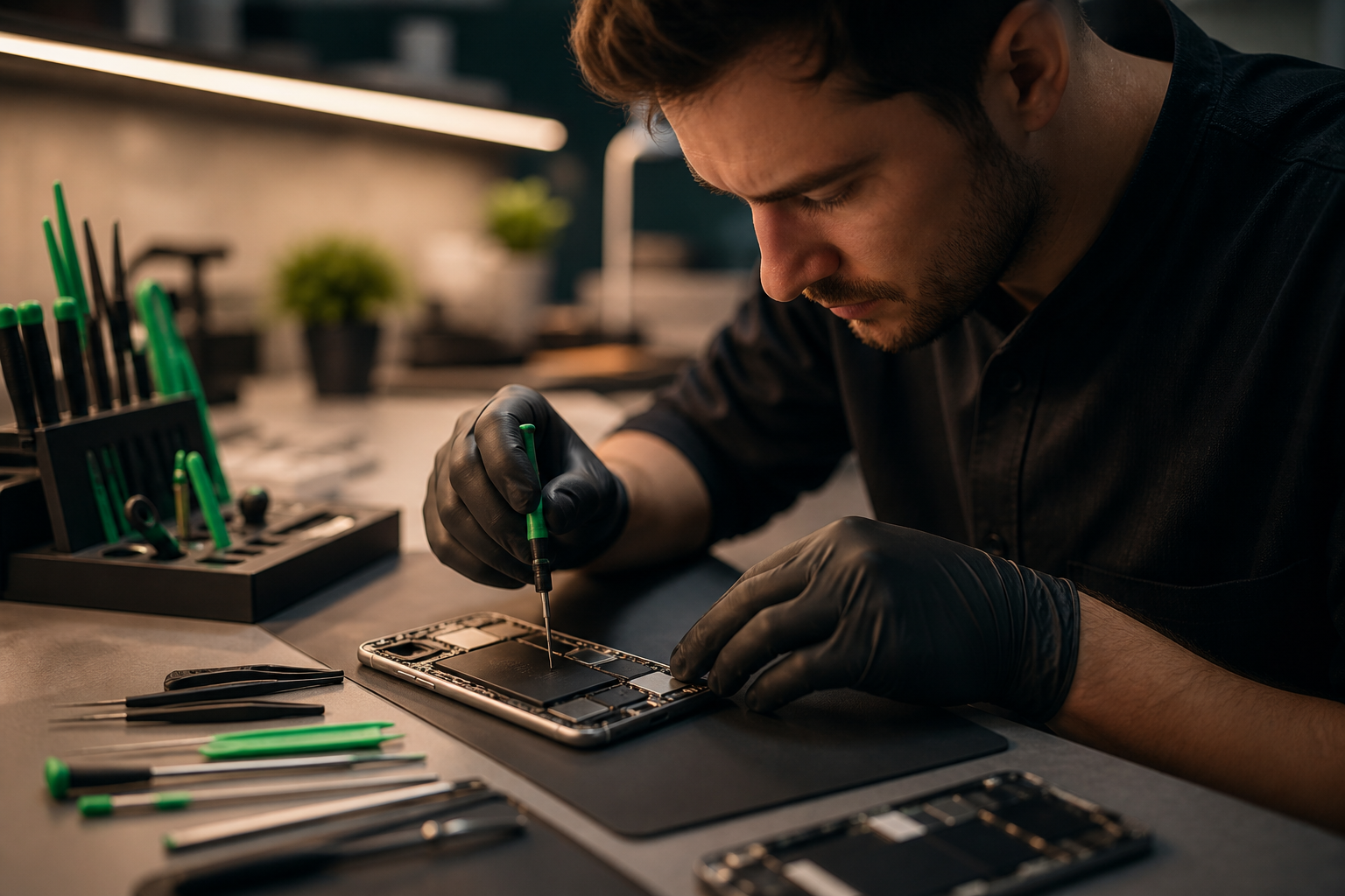 Circularity becomes real when a used device is graded, repaired and given a credible second life.