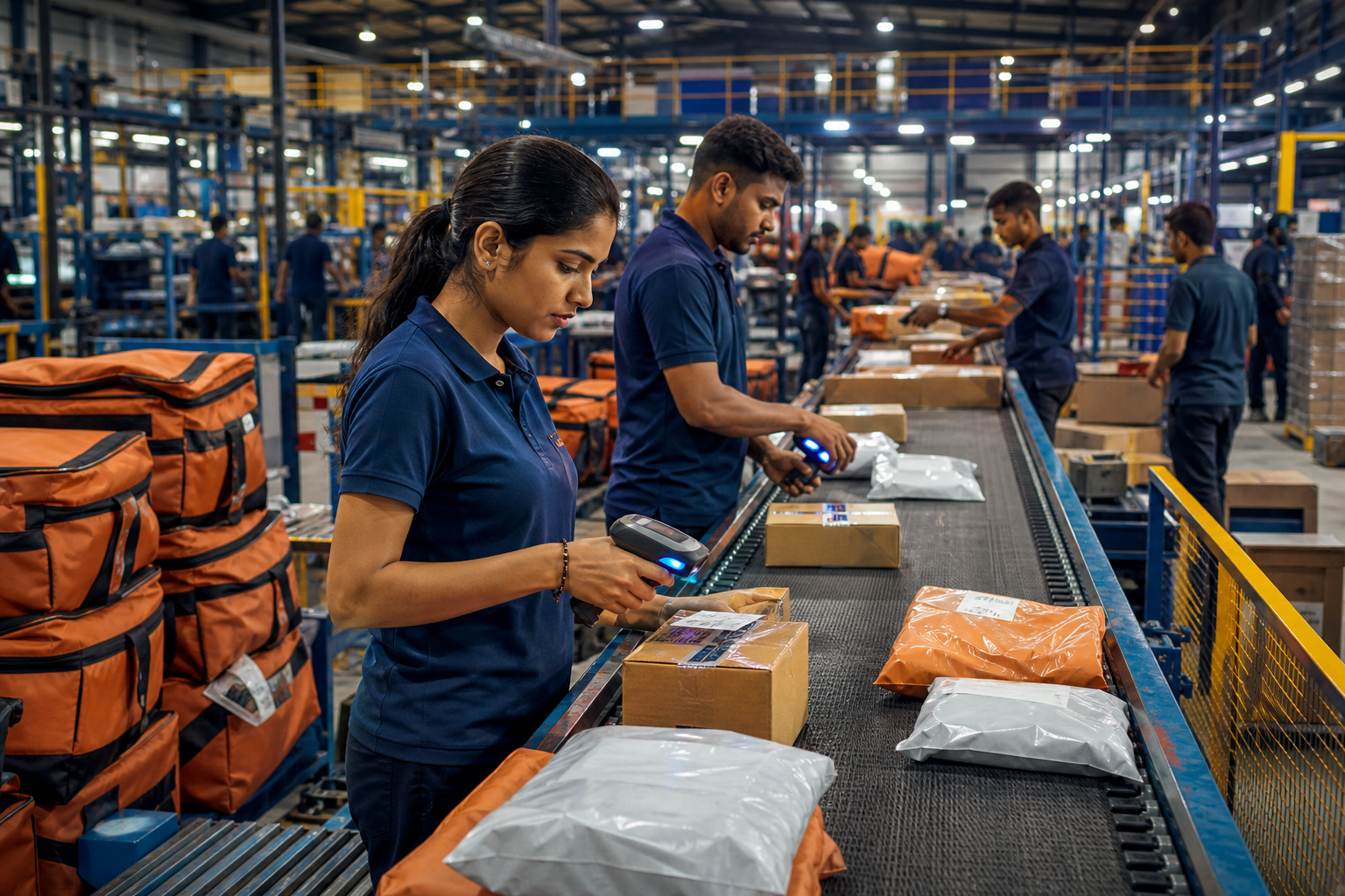 Logistics contracts win whenever all parcel movement is tied to a measurable promise.