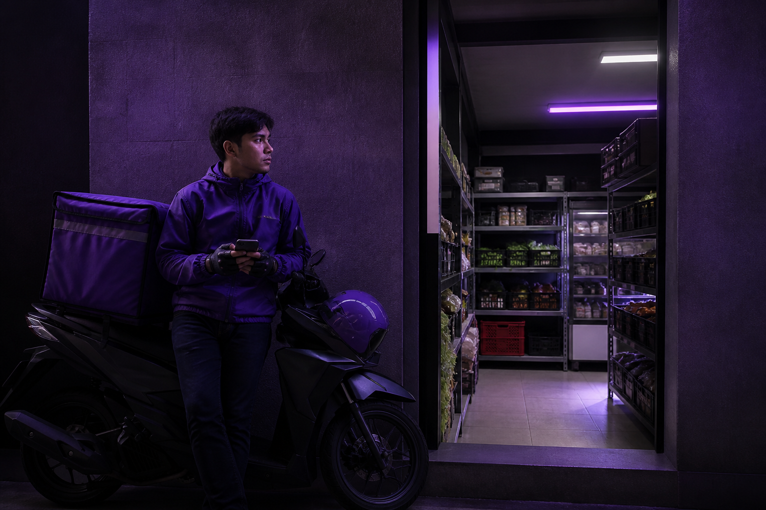 Quick-commerce lead time is won before the rider even starts moving.