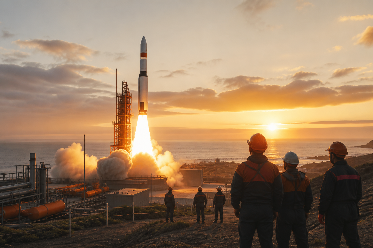Private space companies compete by proving reliability in high-stakes, low-forgiveness environments.