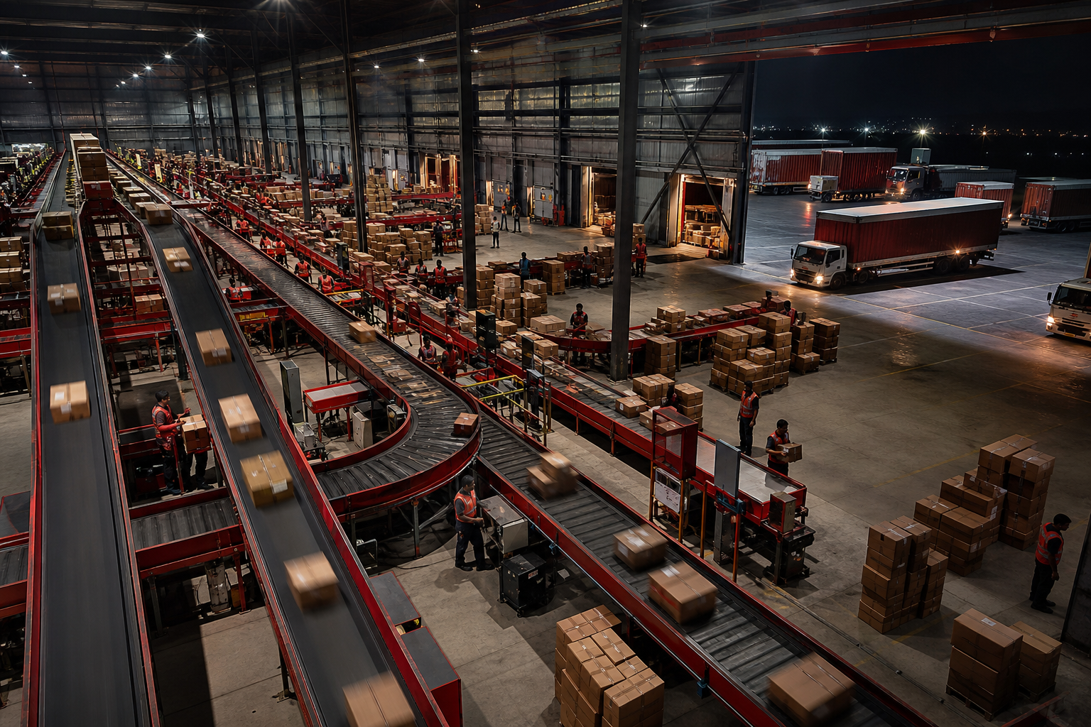 The economics of freight improve when scattered shipments become planned network density.