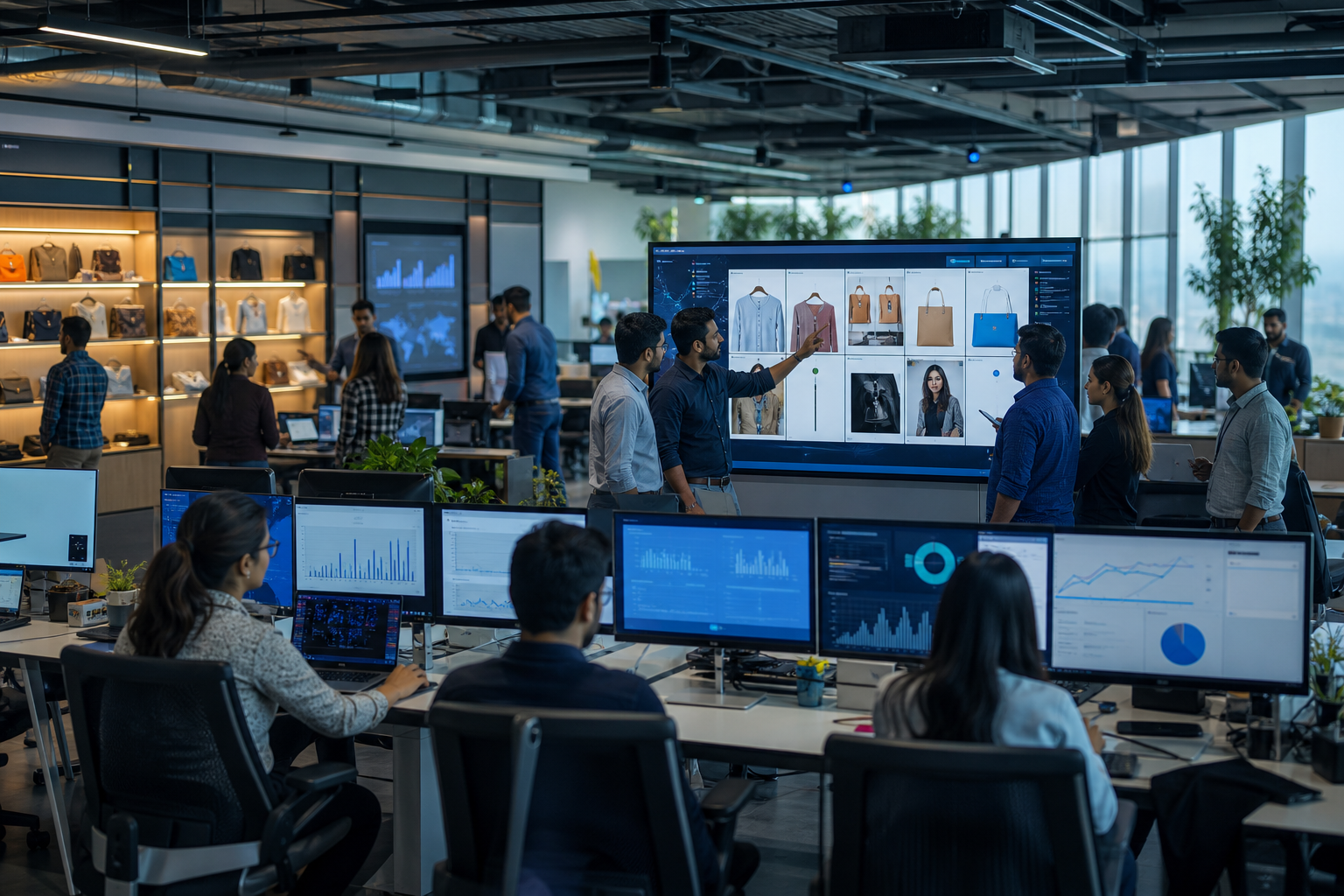 A retail GCC turns store, customer and supply-chain problems into digital capability.
