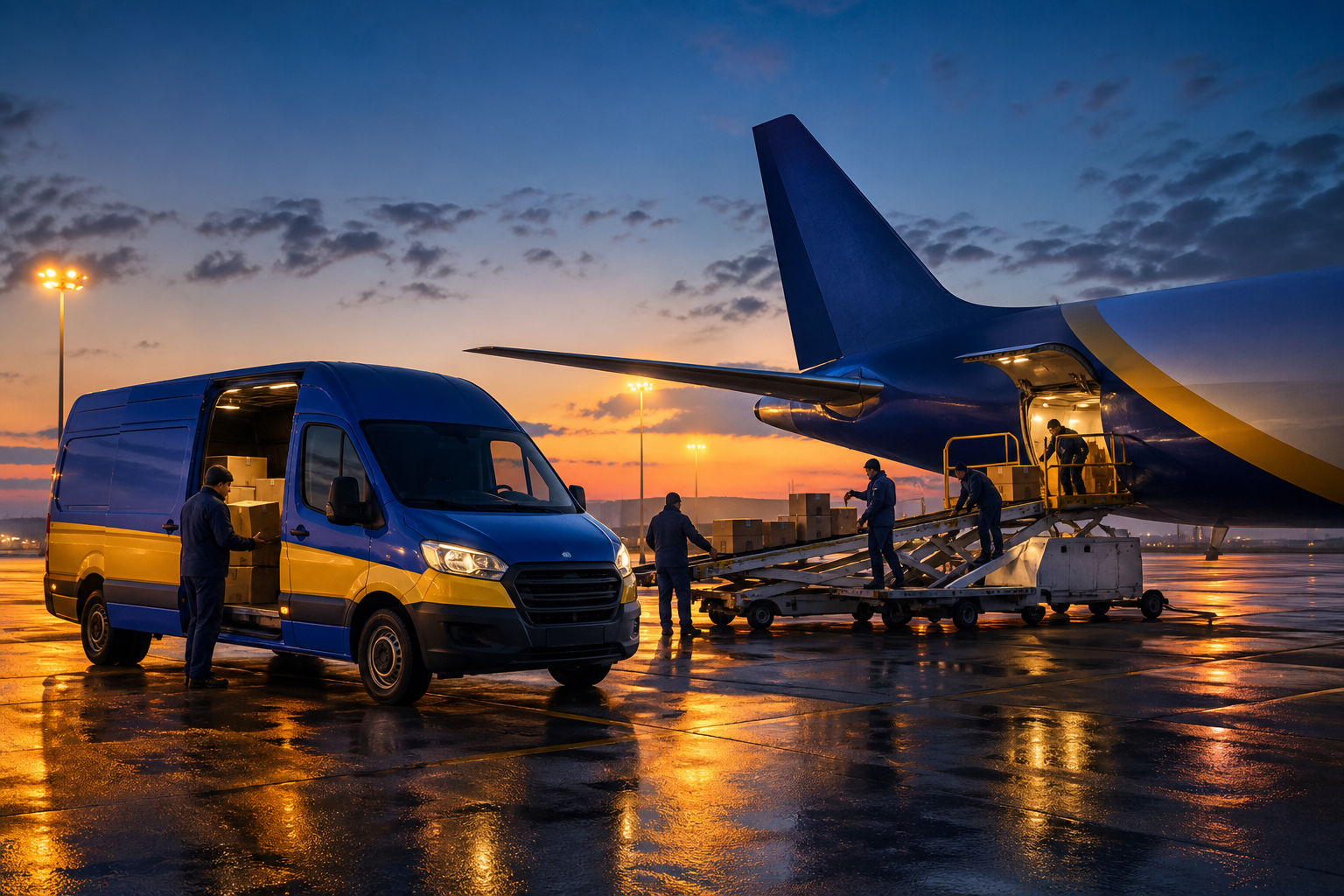Express logistics wins when air capacity, ground handling and policy-enabled movement work as one network.