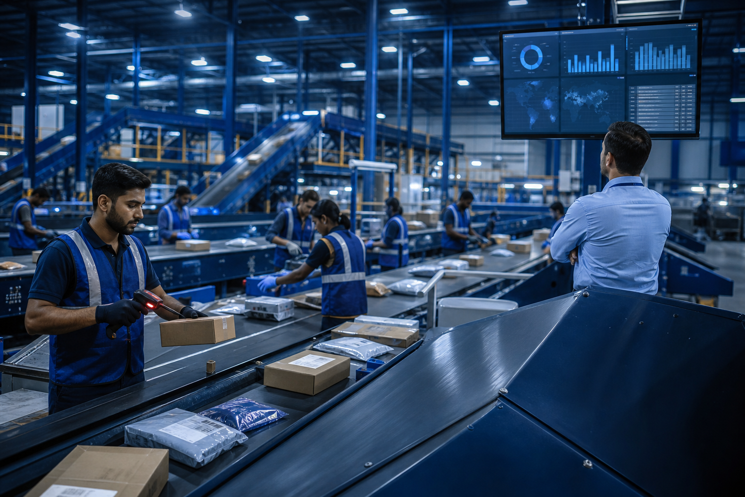 AI in logistics is most useful when it helps people see exceptions before the network breaks.