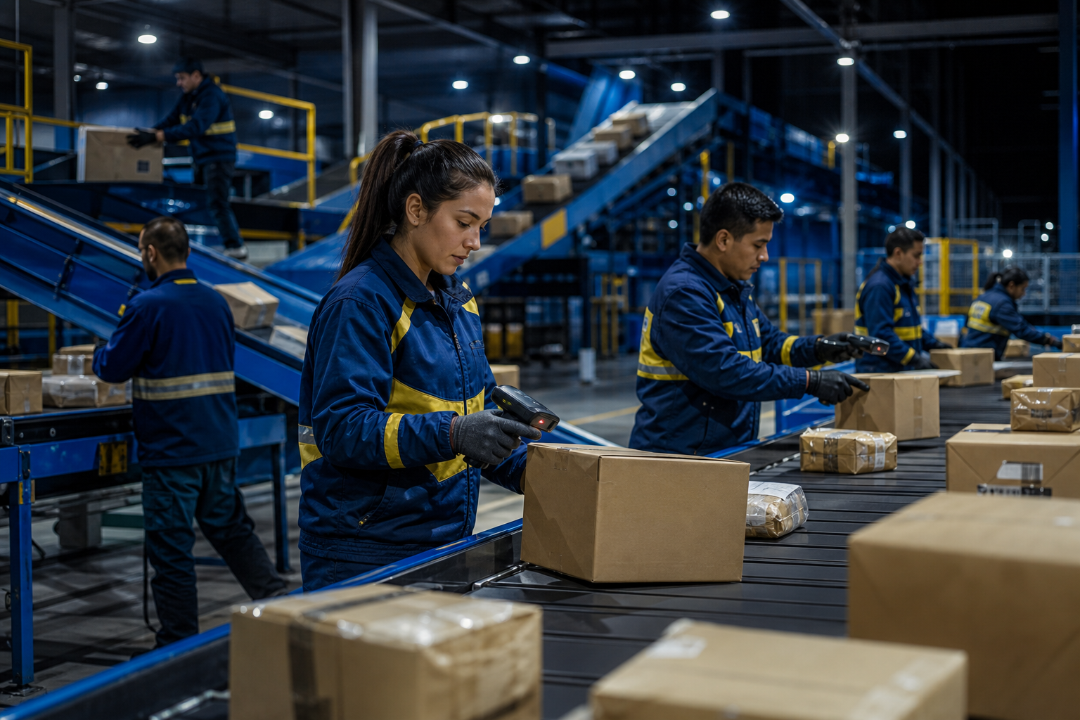 Express logistics makes the operations case visible - every missed scan or delayed handoff can break the promise.