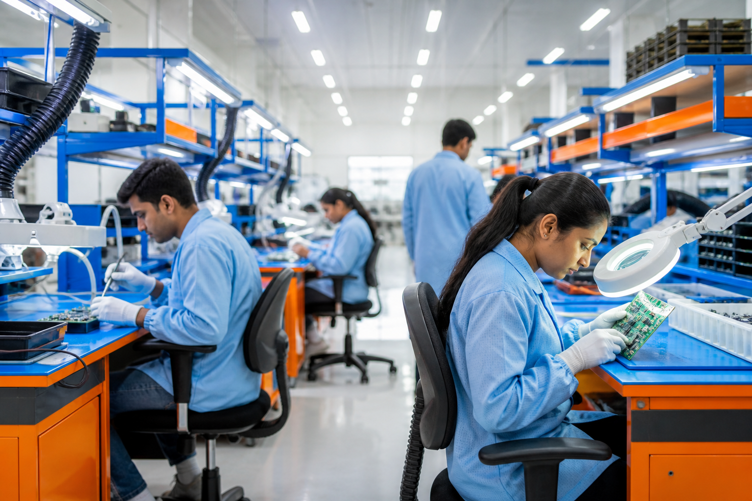 Domestic capability becomes real when shop-floor process control turns policy intent into reliable output.